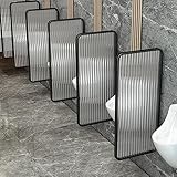 RAABYU Urinal-Trennwand, Toilettentrennwand, Wandmontage, Urinal-Trennwand für Herren, Urinal-Trennwand, Verlängerungsraum für Zuhause, Büro, Restaurant, Hotel