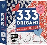 333 Origami – Blütentraum Japan: Das Original – Mit 333 Papieren & Anleitungen – Hochwertiges Origami-Papier mit zarten Mustern: Mit Anleitungen und ... Origami-Papier mit zarten Mustern