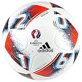 adidas Euro16 Fracas Top Replique Fußball, White/Bright Blue/Solar Red/Silver Metallic, 5