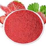 Gefriergetrocknetes Erdbeerpulver 150g Erdbeerpulver für Smoothie-Kuchengetränke und Backwaren