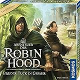 KOSMOS 683146 Die Abenteuer des Robin Hood - Bruder Tuck in Gefahr, Erweiterung zu Die Abenteuer des Robin Hood, nominiert zum Spiel des Jahres 2021, Brettspiel, mit 4 neuen Abenteuern