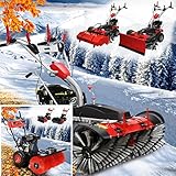 BRAST® Benzin Kehrmaschine | Laubsammler Schneeschieber | XXL Premium | 4,8kW(6,5PS) | viele Modelle | 80-100cm Arbeitsbreite | Elektrostart | Schneeketten | 3in1 Gerät