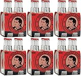 Thomas Henry Spicy Ginger Beer - überraschend scharf - (6 x 4 x 0,2 l Glas MW) 6er Set Ingwerlimonade zum Mixen deiner Longdrinks und Cocktails wie Moscow Mule mit Vodka & Co.