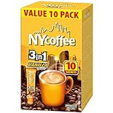 MOKATE® NYCOFEE 3in1 Instantkaffee Classic | 10 Sticks x 14g | Geschmack: Vanilla | Instant Kaffee Getränkepulver aus löslichem Bohnenkaffee Smooth & Creamy Pulver Getränke Cremiger