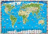Erlebniskarte „Illustrierte Weltkarte“