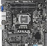 ASUS WS C246M PRO Workstation Mainboard (Micro-ATX, Intel Skylake / Skylake-Refresh Serie, LGA 1151-2, 4x DDR4 2666 MHz ECC, PCIe 3.0, SATA, M.2, NVME, SATA, Dual LAN)