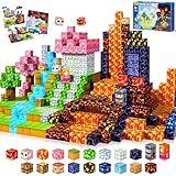 COOLJOYA Magnetische Bausteine, 150 Teile Magnetbausteine ab 4 Jahre, Magnetische Bauwelt Spielzeug Magnetblöcke für Kinder ab 3 4 5 6 7 8 9 Jahre Verstaubare