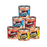 Mehlig & Heller Ofenleberkäse Probierpaket / 6 Gläser je 250g / Leberkäse Bayerisch, Mexicano, Italiano