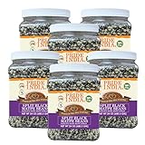 Pride Of India 6 Stück – Indische Split-Schwarz-Gramm-Matpe-Bohnen – Protein- und ballaststoffreiches Urad Dal, 0,7 kg Glas