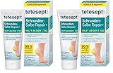 tetesept Schrunden-Salbe Repair+ – Fußcreme mit Hydro-Lipid Komplex, Dexpanthenol + Sheabutter – Fußsalbe zur effektiven Reduktion rissiger Haut – 1 x 60 ml (Packung mit 2)