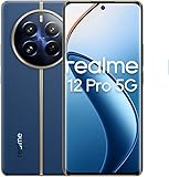 realme 12 Pro 5G Smartphone 12 + 512 GB, Kamera IM890 OIS, Prozessor Snapdragon 6 Gen 1, Display Curved Vision 120 Hz, SUPERVOOC 67 W, Dual Sim, Blau