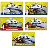 General Sardinen Variation 5 x 125 g | Reich an Omega 3 | Portugal