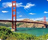Unbekannt Golden Gate Bridge San Francisco Dick Mousepad von Atomic Markt