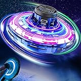 Flying Spinner Mini Drone, Infinity UFO Mini Drohne für Kinder Erwachsene, Fliegender Boomerang Orbi Neovany Fidget Spiner Spielzeug, Coole Sachen Geschenk für Jungen Mädchen Teenager 8 9 10+ Jahren