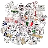 Vintage Stickers Travel Stickers for Scrapbooking Stuff Scrapbook Stickers Scrapbooking Stickers Laptop Sticker Pack Travel Scrapbook Stickers Retro Stickers History Stickers Skate Stickers Labels