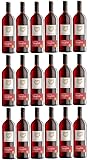 18 Flaschen Hohenstaufer Dornfelder, Qualitätswein, lieblich, rot a 1 Liter 11% vol. + Space Keks gratis a 45 g von Onlineshop Bormann