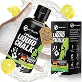 Gnarcore® Liquid Chalk [50ml / 100ml / 200ml] - Flüssigkreide für extremen Grip beim Klettern & Bouldern - Magnesia mit angenehmen Duft - Langer Halt, ohne Stauben/Schmieren