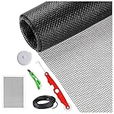 Fliegengitter Reparatur Klebeband,Fliegengitter Dachfenster | Fliegengitter Tür und Fenster,pollenschutzgitter fenster dachfenster fliegengitter (1.2 * 4cm)