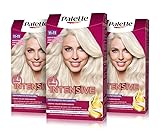 Intensive Creme Color 1-1 Blond Ultra Platin, permanente Haarfarbe mit Macadamia-Öl und Mandelöl, deckt 100% der grauen Haare und Wurzeln ab, für strahlendes Haar, 3 Stück