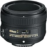 Nikon 2199 AF-S NIKKOR 50 mm 1:1,8G Objektiv (58mm Filtergewinde)