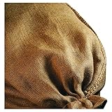 NOOR Jutesäcke Natur I SB-Pack Größe S (60 x 105cm) I 3 Gartensäcke zur Lagerung von Gartenabfällen I Lebensmittelsichere Jutetasche mit gesäumter Öffnung I Wiederverwendbar und recycelbar