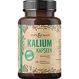 Kalium Hochdosiert - Kalium Kapseln – 300 Kapseln - Vegan - Frei von Zusatzstoffen – 682,2mg Kaliumcitrat pro Tagesdosierung - Potassium Citrate