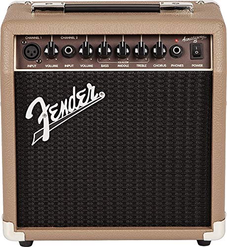 Fender Verstärker für Akustikgitarre, 15 W