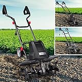 BRAST® Motorhacke Gartenfräse Elektro | 1200-1500 Watt | 36-45cm Arbeitsbreite | 3 Modelle | Schutzblech Antiblockierkupplung & Sicherheitsschalter | für kleine bis große Grundstücke | BRE-AF 1500