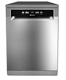 Bauknecht BKSV2 FAN freistehender Geschirrspüler /60 cm/ActiveDry – automatisches Türöffnungssystem/MultiZone – separates Ober- oder Unterkorbspülen/Startzeitvorwahl/Vollwasserschutz/Edelstahl