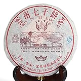 Puerh Tea - Ripe Pu erh Tee Cake 200g / 7.05oz 2006-2008 Top Aged Lucky Dragon - Pu erh Tea Puer Tea Pu'er Tea - Yunnan Pu-erh Tee - Chinese Tea