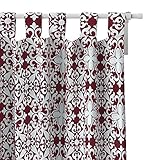 Art. YOKO Schlaufenschal - Cieffepi Home Collections (140x260 cm, Bordeaux)
