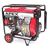 E-Start Diesel Stromerzeuger Generator 5500 400V Notstromaggregat 06281 Generator AWZ
