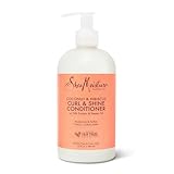 Shea Moisture Coconut und Hibiscus Curl und Shine Conditioner, 1er Pack (1 x 384 ml)