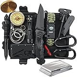 Geschenke für Männer Partner Papa Geschenk - Survival Kit Geburtstagsgeschenk Weihnachten Geschenkideen für Ehemann Vater Sohn Teenager, Überlebensausrüstung für Outdoor Camping Abenteuer