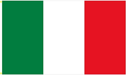 Italien Flagge im Vergleich