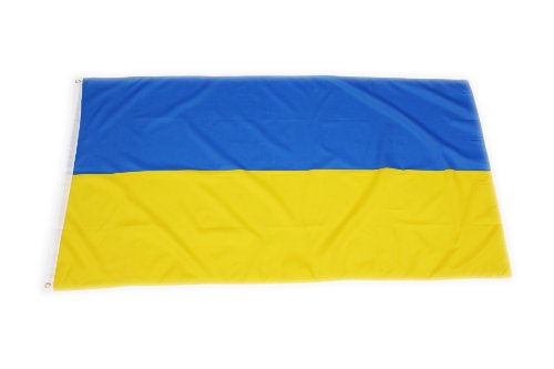 Ukraine Flagge im Vergleich