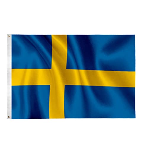 Schweden Flagge im Vergleich